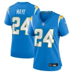 Marcus Maye Los Angeles Chargers Nike Women's Team Game Jersey - Powder Blue