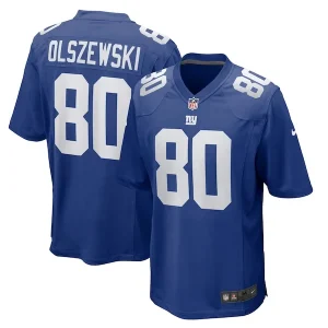 Gunner Olszewski New York Giants Nike Team Game Jersey - Royal