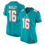 Jake Bailey Miami Dolphins Nike Women's Game Player Jersey - Aqua