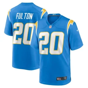 Kristian Fulton Los Angeles Chargers Nike Game Jersey - Powder Blue