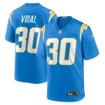 Kimani Vidal Los Angeles Chargers Nike Team Game Jersey - Powder Blue