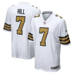Taysom Hill New Orleans Saints Nike Alternate Game Jersey - White/Black
