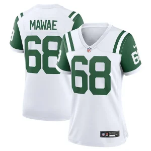 Kevin Mawae New York Jets Nike Women's Classic Alternate Retired Player Game Jersey - White