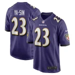 Rock Ya-Sin Baltimore Ravens Nike Game Jersey - Purple
