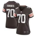 Drew Forbes Cleveland Browns Nike Women's Team Game Jersey - Brown