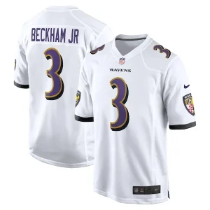 Odell Beckham Jr. Baltimore Ravens Nike Game Jersey - White