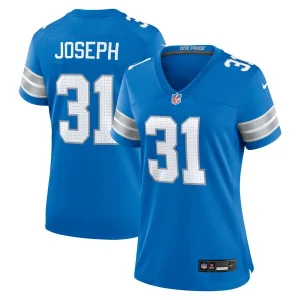 Kerby Joseph Detroit Lions Nike Women's Team Game Jersey - Blue