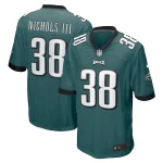Lew Nichols III Philadelphia Eagles Nike Game Jersey - Midnight Green