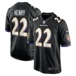 Derrick Henry Baltimore Ravens Nike Alternate Game Jersey - Black/Purple