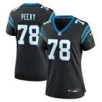 Jayden Peevy Carolina Panthers Nike Women's Game Jersey - Black