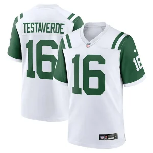 Vinny Testaverde New York Jets Nike Classic Alternate Retired Player Game Jersey - White