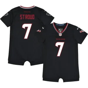 C.J. Stroud Houston Texans Nike Newborn & Infant Game Romper Jersey - Navy