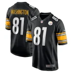 Scotty Washington Pittsburgh Steelers Nike Game Jersey - Black