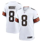 Elijah Moore Cleveland Browns Nike Team Game Jersey - White/Brown