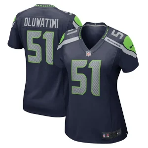 Olusegun Oluwatimi Seattle Seahawks Nike Women's Game Jersey - College Navy