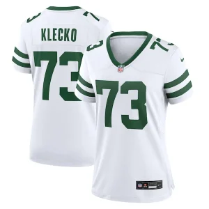 Joe Klecko New York Jets Nike Women's Legacy Retired Player Game Jersey - White/Green