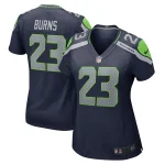 Artie Burns Seattle Seahawks Nike Women's Game Jersey - College Navy
