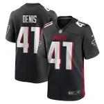 Lukas Denis Atlanta Falcons Nike Game Jersey - Black