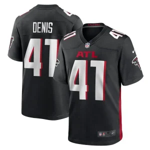 Lukas Denis Atlanta Falcons Nike Game Jersey - Black
