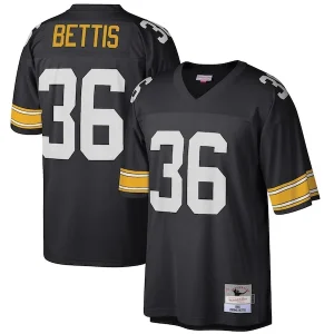Jerome Bettis Pittsburgh Steelers Big & Tall 1996 Retired Player Replica Jersey - Black
