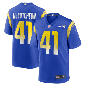 Cameron McCutcheon Los Angeles Rams Nike Game Jersey - Royal