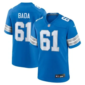 David Bada Detroit Lions Nike Team Game Jersey - Blue