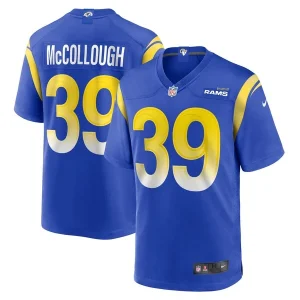 Jaylen McCollough Los Angeles Rams Nike Game Jersey - Royal