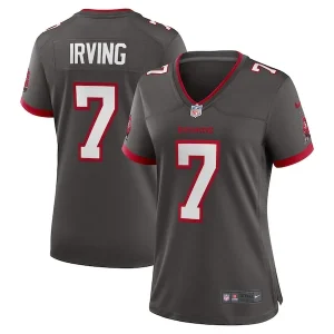 Bucky Irving Tampa Bay Buccaneers Nike Women's Alternate Game Jersey - Pewter/Red/White