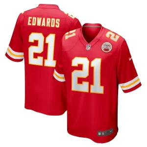 Mike Edwards Kansas City Chiefs Nike Game Jersey - Red