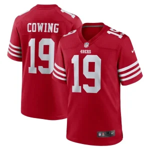 Jacob Cowing San Francisco 49ers Nike Game Jersey - Scarlet