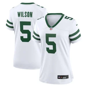 Garrett Wilson New York Jets Nike Women's Alternate Game Jersey - White