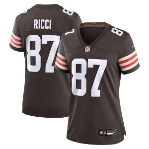 Giovanni Ricci Cleveland Browns Nike Women's Game Jersey - Brown