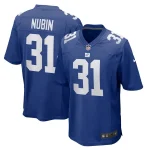 Tyler Nubin New York Giants Nike Team Game Jersey - Royal