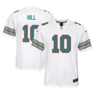 Tyreek Hill Miami Dolphins Nike Youth Alternate Player Game Jersey - White