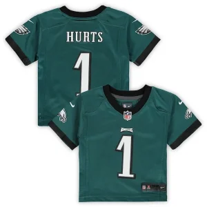 Jalen Hurts Philadelphia Eagles Nike Infant Game Jersey - Midnight Green/Kelly Green