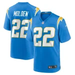 Elijah Molden Los Angeles Chargers Nike Team Game Jersey - Powder Blue