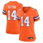 Courtland Sutton Denver Broncos Nike Women's Mile High Collection 1977 Throwback Player Game Jersey - Orange