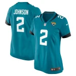 D'Ernest Johnson Jacksonville Jaguars Nike Women's Game Jersey - Teal