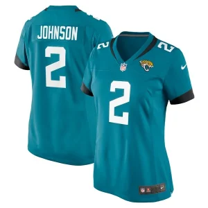D'Ernest Johnson Jacksonville Jaguars Nike Women's Game Jersey - Teal