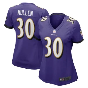 Trayvon Mullen Baltimore Ravens Nike Women's Game Jersey - Purple