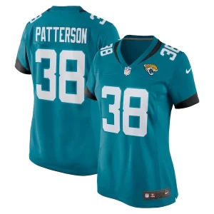 Riley Patterson Jacksonville Jaguars Nike Women's Team Game Jersey - Teal