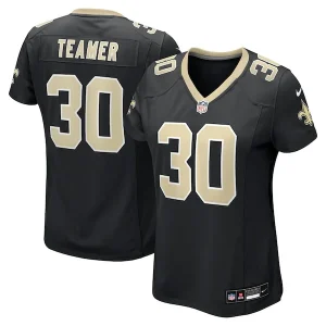 Roderic Teamer New Orleans Saints Nike Women's Game Jersey - Black
