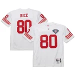 Jerry Rice San Francisco 49ers 1994 Authentic Throwback Retired Player Jersey - White