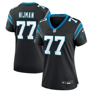 Yosh Nijman Carolina Panthers Nike Women's Game Jersey - Black