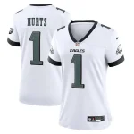 Jalen Hurts Philadelphia Eagles Nike Game Jersey - White/Black/Green/Kelly Green