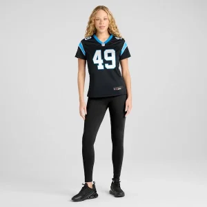 Jon Rhattigan Carolina Panthers Nike Women's Game Jersey - Black