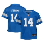 Amon-Ra St. Brown Detroit Lions Nike Infant Player Game Jersey - Blue