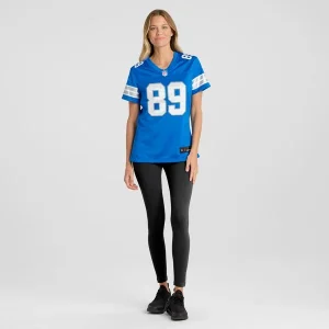 Brock Wright Detroit Lions Nike Women's Team Game Jersey - Blue