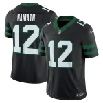 Joe Namath New York Jets Nike Alternate Vapor F.U.S.E. Limited Jersey - Legacy Black/White