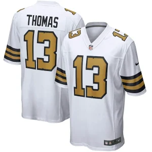 Michael Thomas New Orleans Saints Nike Alternate Game Jersey - White/Black